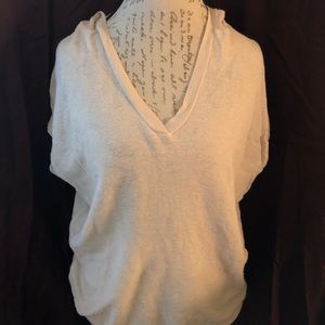 🌸FINAL SALE🌸Short sleeve hooded top